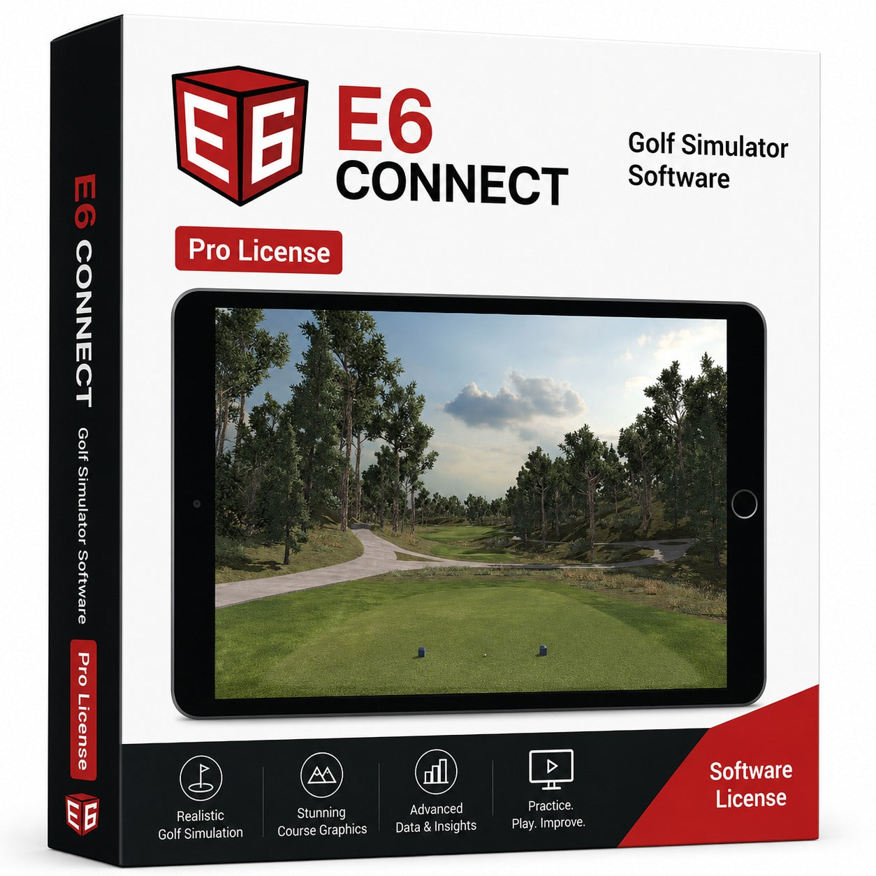 E6 Golf Simulator Software - TruGolf E6 Connect License